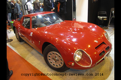 Alfa Romeo TZ2- exhibit Alfa Romeo Club France